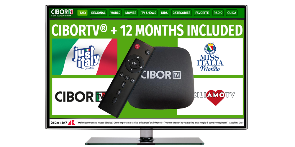 CIBORTV the Italian Streaming Television Network