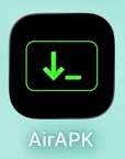 Find icon and tap to open