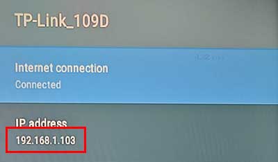 CiborTV cibortv wifi ip address